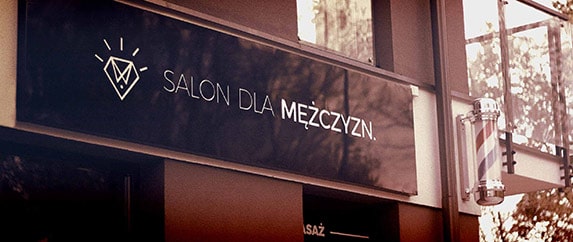 szyld fryzjer konin
