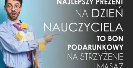 Dzień nauczyciela, fryzjer oraz strzyżenie