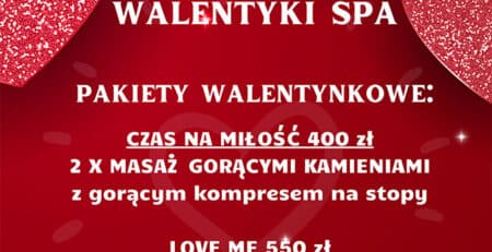 WALENTYNKI SPA PAKIETY WALENTYNKOWE