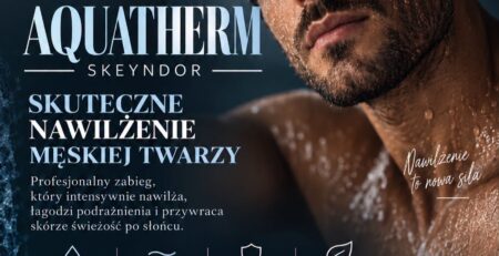 Aquatherm to zabieg, który intensywnie nawilża, koi podrażnienia i pomaga odbudować komfort skóry. Bez zbędnych rytuałów, konkretny efekt i zadbana twarz.